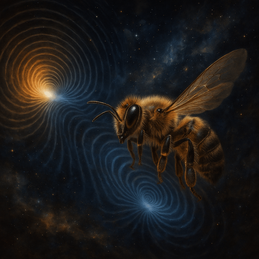 Gravitational field wave visualization